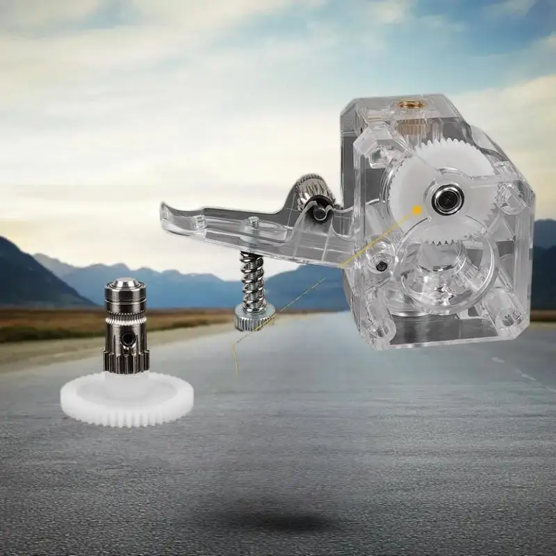 Superior Dual Drive Gear Kit, Hardened Steel Material, Designed for Prusa i3 3D Printer BMG Extruder, Bowden Extruder Parts