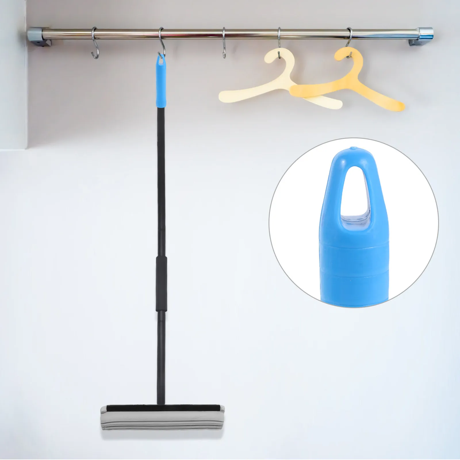 5Pcs Mop Handle End Caps 19Mm Broom Handle Threaded Tip Replacement Universal Extension Pole Tip for Kitchen Bathroom Cleaning
