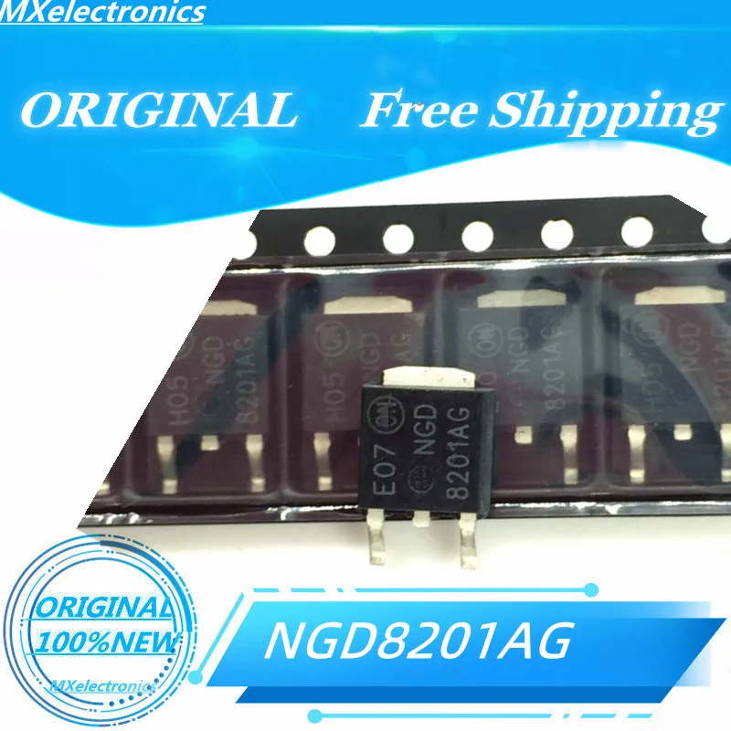 10pcs/lotNEW 8201AG NGD8201AG NGD8201ANT4G NGD8201Auto Car Chips for BMW N20N55 Hyundai Rena car Ignition chip IGBT 20 A, 400 V