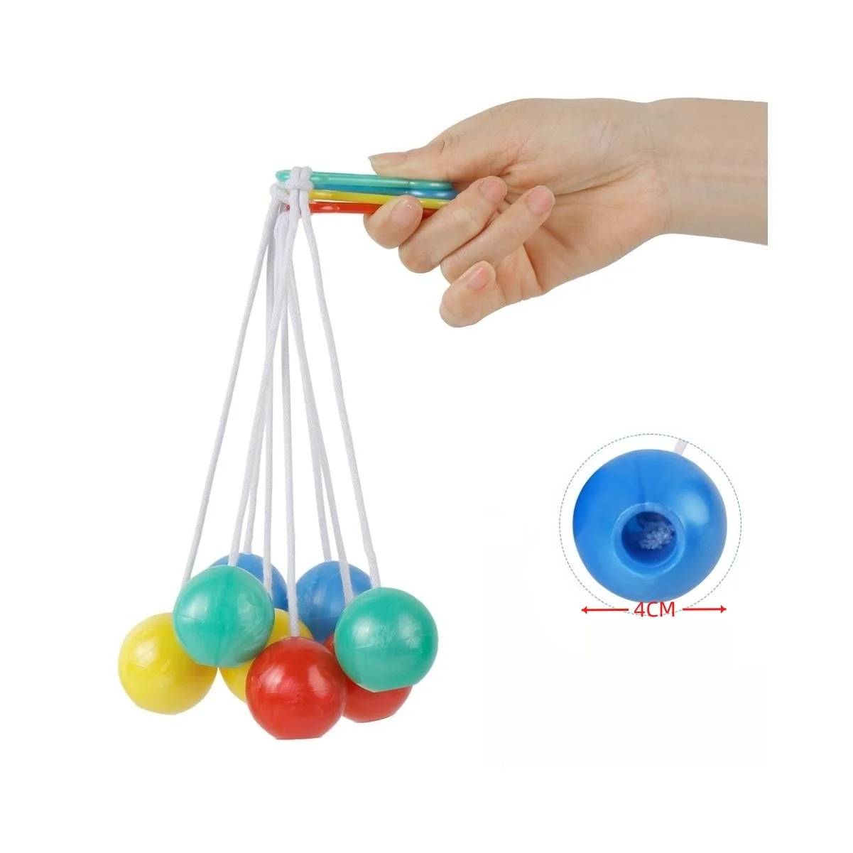 スイング衝突ボール ラト スイングおもちゃ 紐吊りボール 子供の感覚ストレス軽減と集中力向上