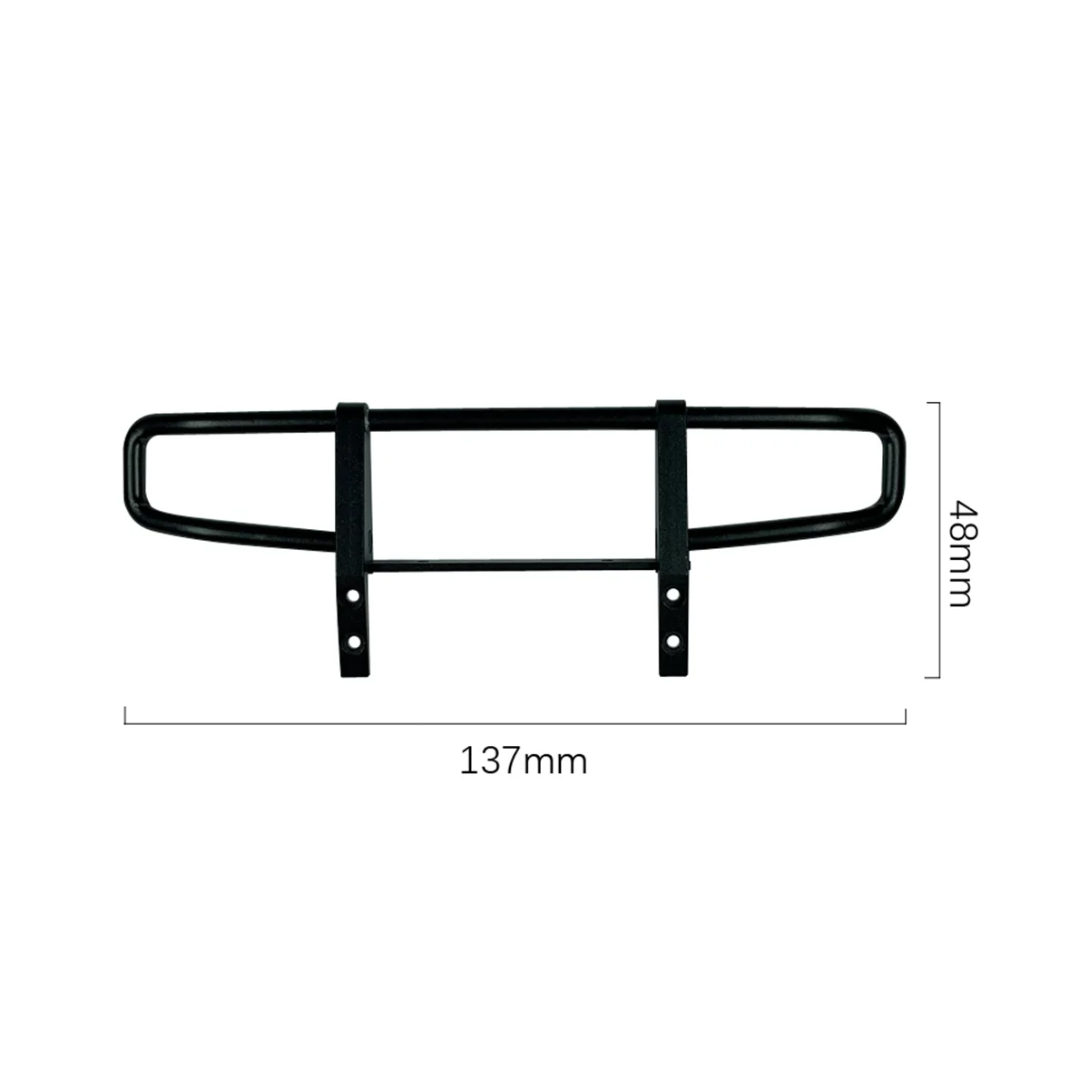 LD-P06 Metal Front Bumper for LDRC LD-P06 LD P06 Unimog 1/12 RC Truck Car Upgrades Parts Accessories,Silver