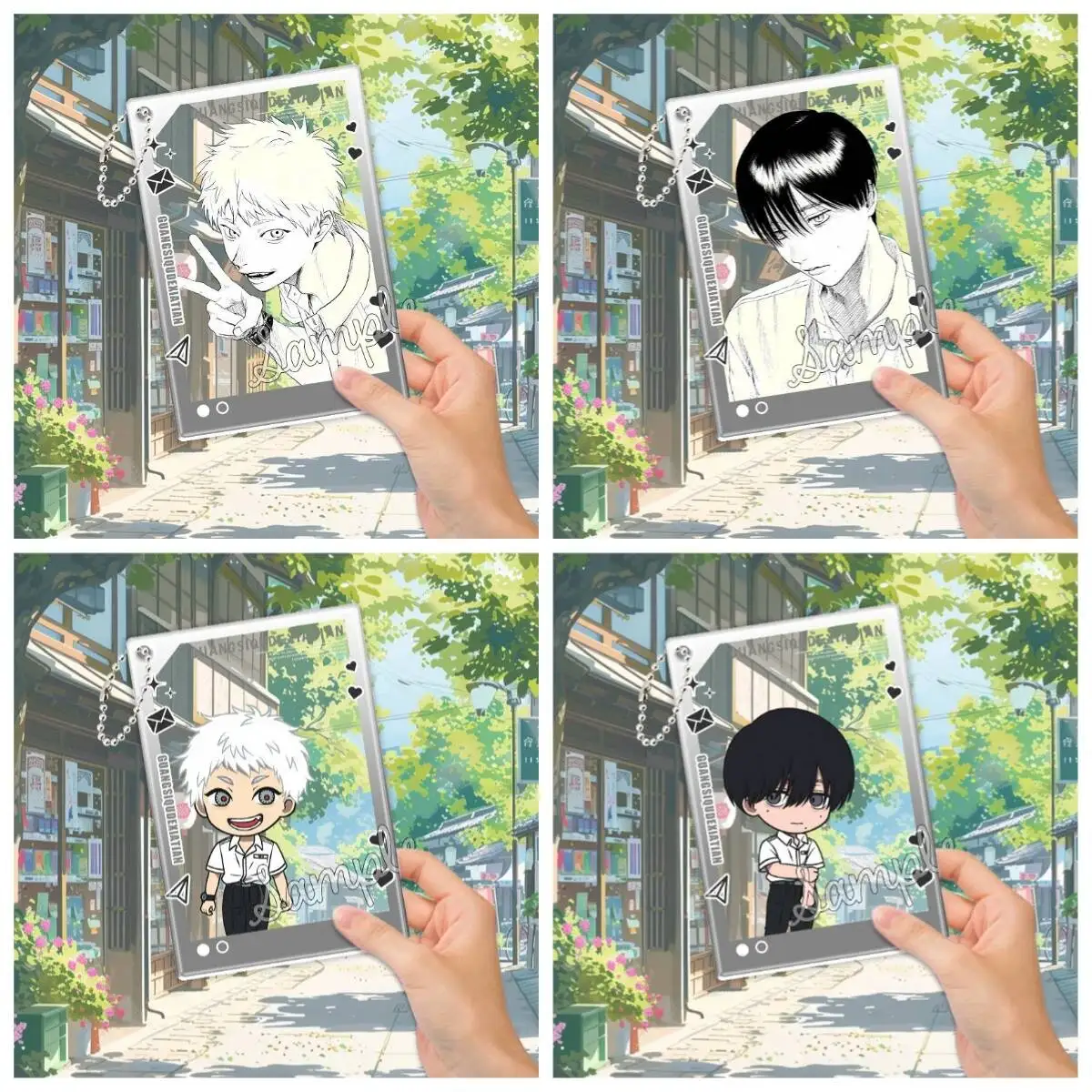 

Anime The Summer Died Hikaru Indou Card New Cartoon Characters Transparent Acg Plastic HD Photocard For Fans Collection Gift