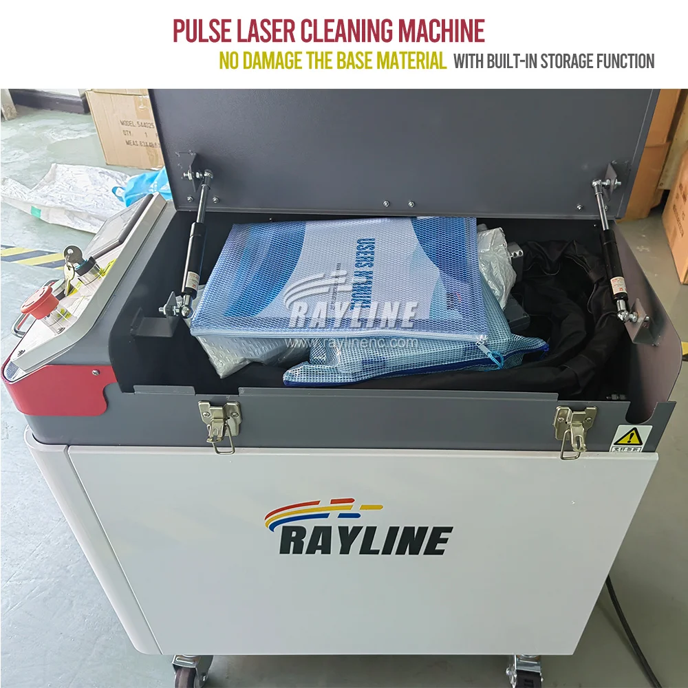 Factory Price Pulsed Laser Cleaning Machine 200w 300w Industrial Handheld Portable Rust Paint Oil Oxide Layer Removal