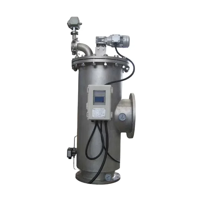 Customized Ss304 Brush Type Industrial Automatic Self Cleaning Filter Auto Clean Self-cleaning Water Filter Price