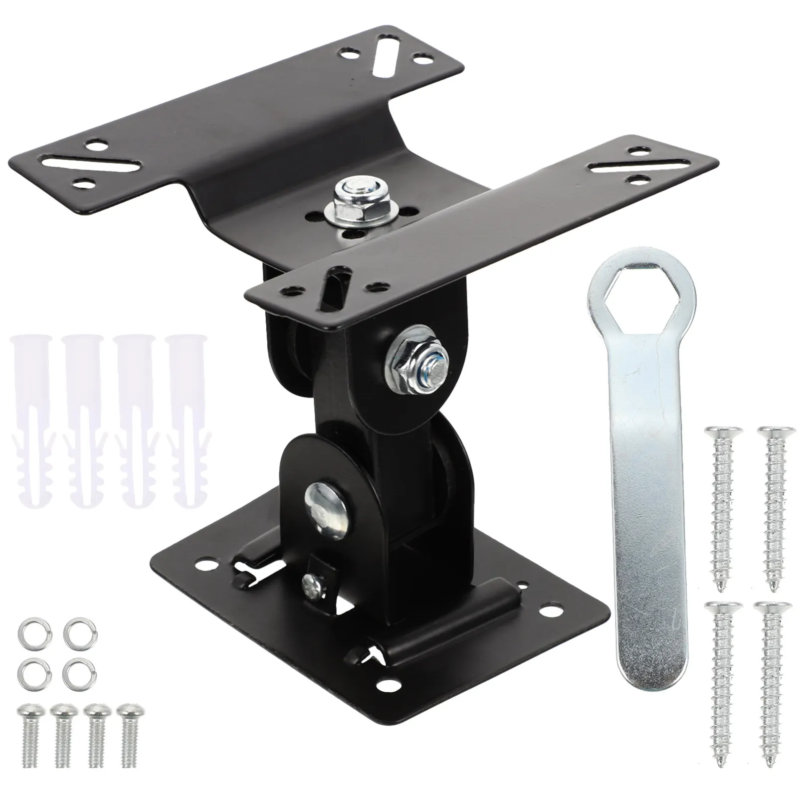 

Настенный кронштейн для телевизора с поворотом на 360 градусов, усиленный железный держатель для монитора, угловое крепление для дома, офиса, кабинета