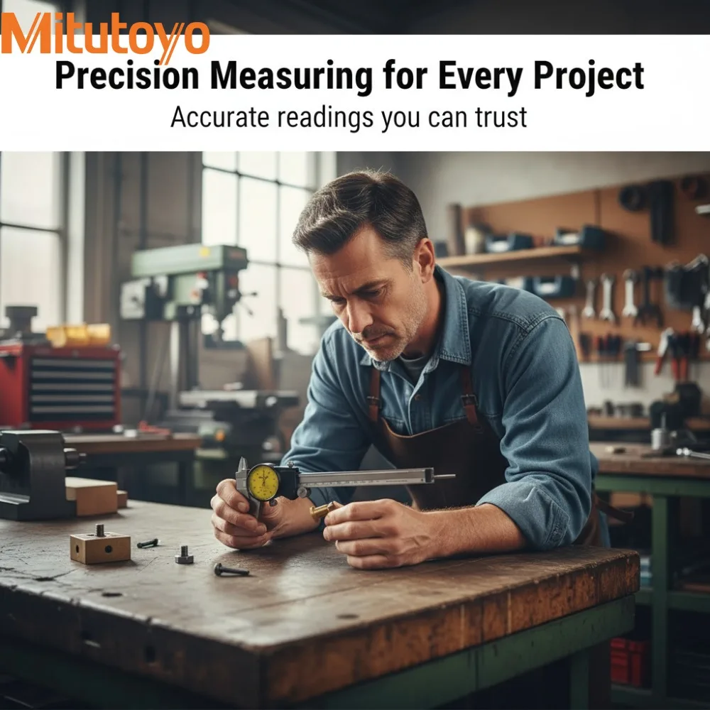 

Mitutoyo Dial Caliper 505-681 505-682 Measurement Range 0-200mm Stainless Steel Caliper Suitable for Metalworking Measurement