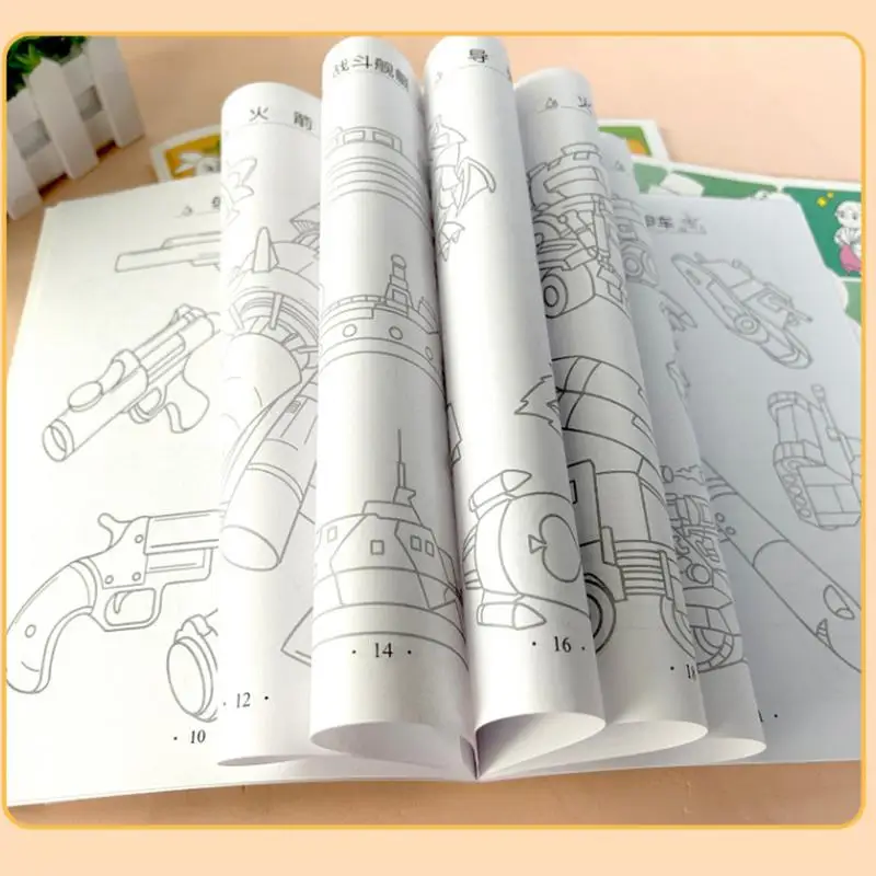 كتاب رسم للأطفال كيفية رسم كراسة الرسم التعليمية للرسم التعلم المبكر رسم ألعاب الفنون والحرف اليدوية ورق الرسم