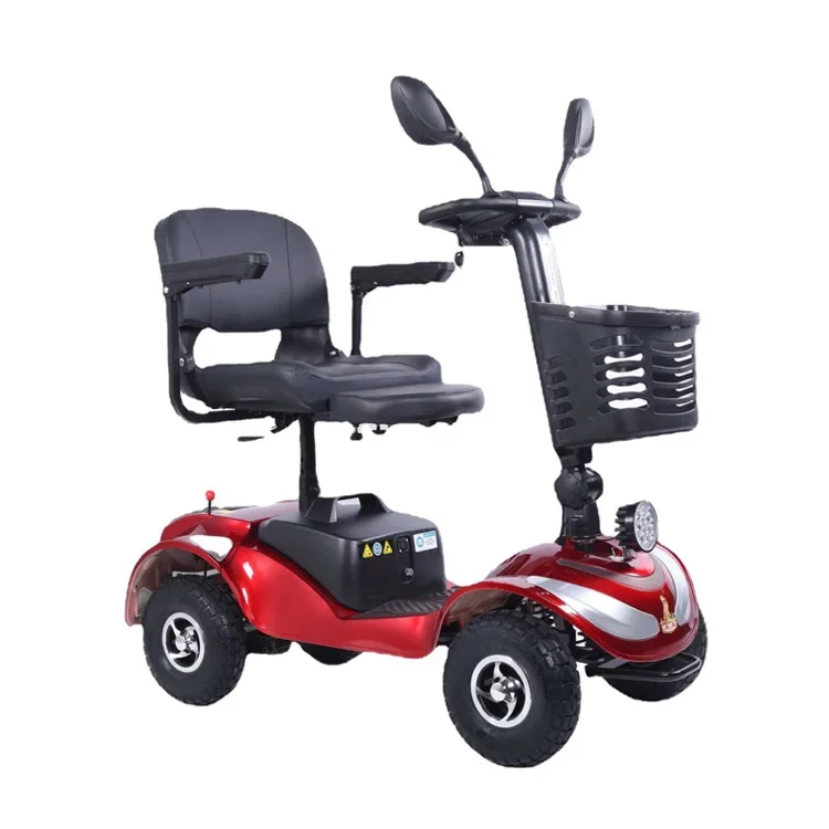 

Hot selling handicap scooter electric disabled wholesale foldable 4 wheels electric elderly mobility scooter