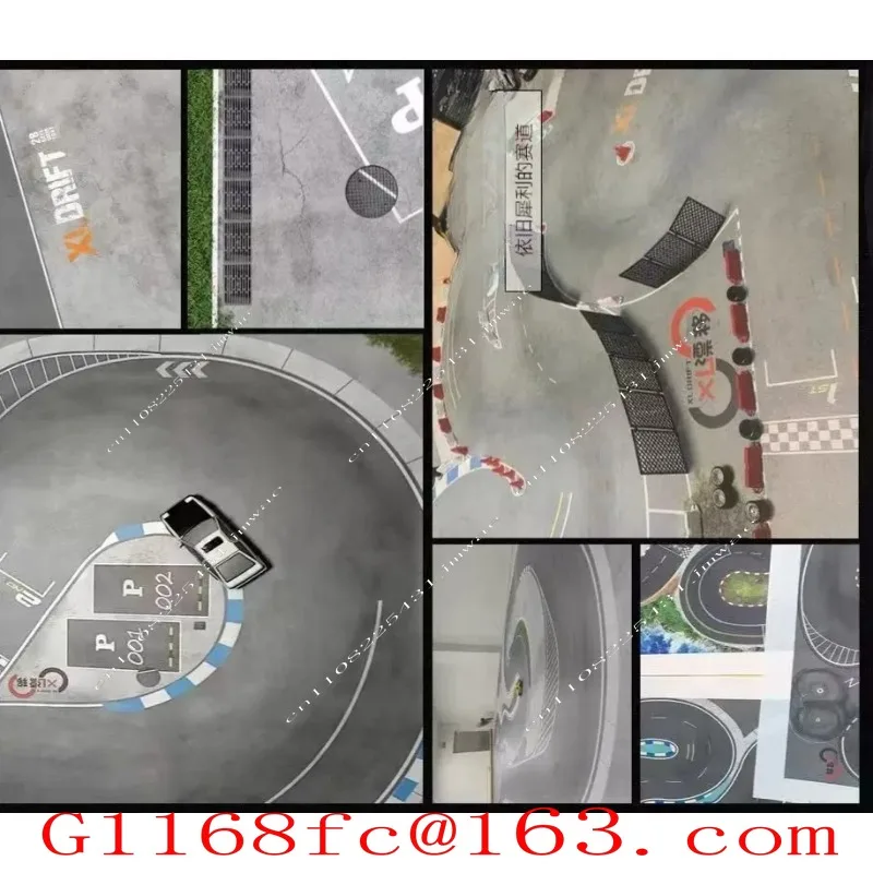 Suitable for XL Mosquito Car Drift Track Map Professional Simulation TURBORCING NEZ 1/64 1/76 Track