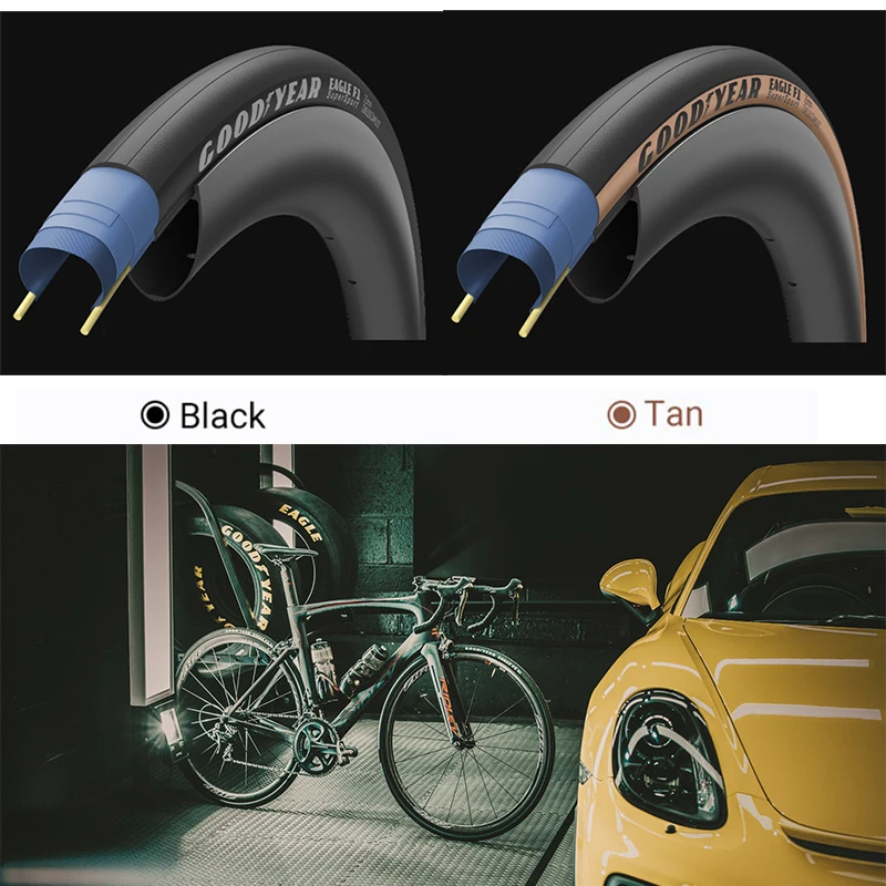 Goodyear Eagle F1 Rennrad Reifen Tubeless/Schlauch 700x25/28/30/32C Fahrrad Faltbare Anti-punktion Kies Reifen Radfahren Teile – Detail 6
