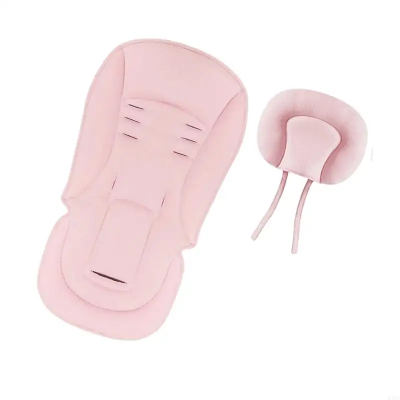 581F 1 مجموعة وسادة عربات الأطفال العالمية مع وسادة لعربات الأطفال وسادة قطن ناعمة مع تصميم نونسليب والتهوية #3