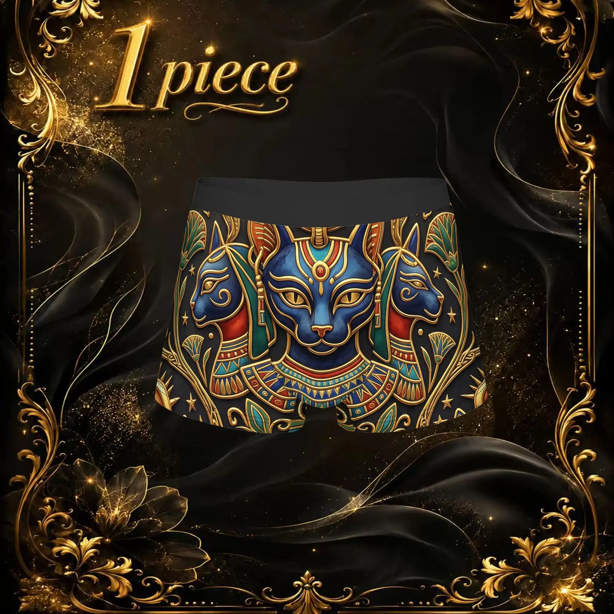 1pc Popular Ancient Mystic Totem Graphic boxers  adults  Homme Panties Men's Underwear Comfortable Shorts Boxer Briefs