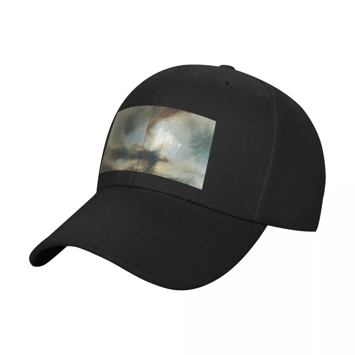 J.M.W. Turner Snow Storm - Steam-Boat off a Harbour's Mouth Baseball Cap Visor Female Men's