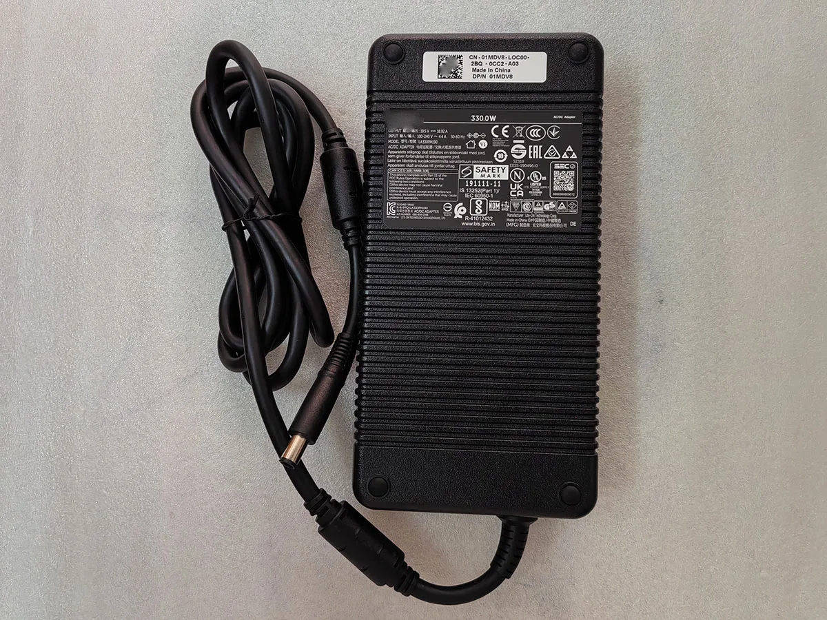 

OEM 19,5 В 16,92 А LA330PM190 REV: A03 Адаптер переменного тока для DELL Alienware 330 Вт M18 i9-13980HX RTX4090