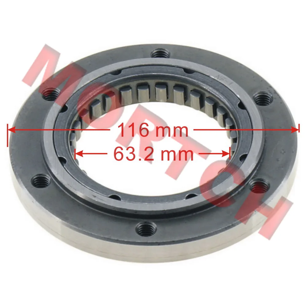 OVERRIDING CLUTCH 35265    1BE-15590-00   For Linhai ATV 500D 500-D M550 EFI M550L