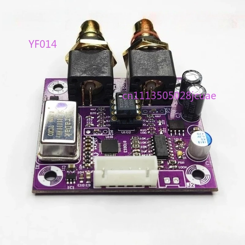

Плата декодера ЦАП ES9018K2M с входом I2S, 24 бит/192 кГц, Hi-Fi модуль для Raspberry Pi