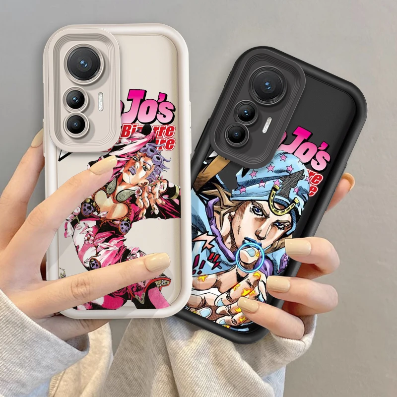 Anime J-JoJo Bizarre Adventure Eye Ladder For Xiaomi MI 14 12T 11 Lite Poco M3 X5 X4 F5 F4 F3 F2 GT Pro 5G Funda Phone Case