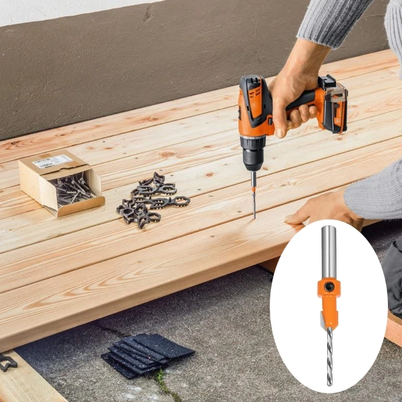 Countersink Drill Bit 5Pcs Countersink Drill Bit Set with 5 Different Sizes Dropship