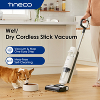 Tineco iFLOOR 3 Breeze Plus Wet Dry Vacuum Cordless Floor Cleaner and Mop One-Step Cleaning for Hard Floors