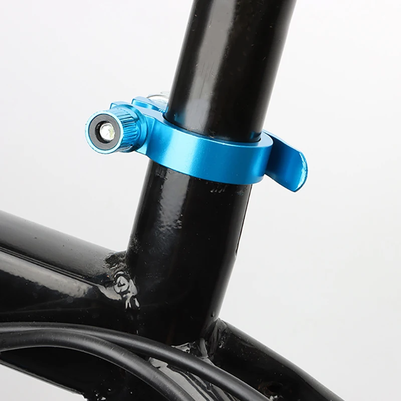 Bike Seat Post Clamp 31.8/34.9mm Quick Release Aluminum Alloy Bicycle Seatpost Saddle Lock Road MTB Cycling Accessories - view 6