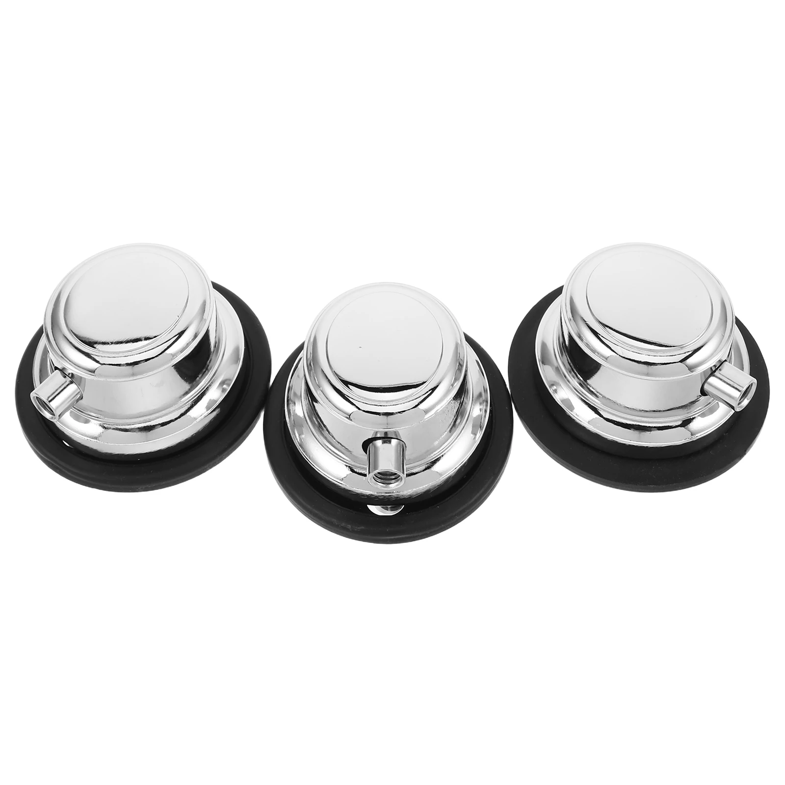 

3pcs Drum Saddle Ears Lug Silver for Snare Bass Accessories Durable Material Smooth Surface Musical Instruments Parts