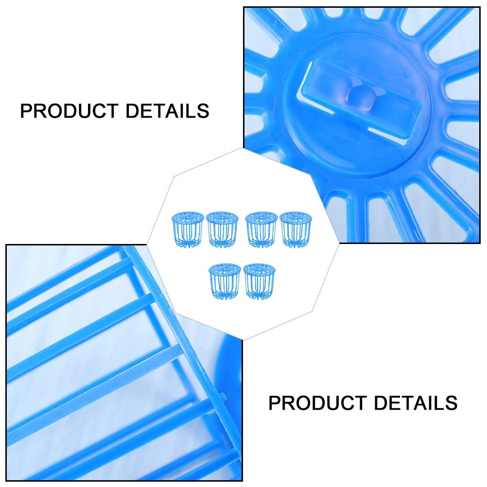 

6Pcs Parrot Foraging Basket Heavy-Duty Fruit Feeding Basket for Birds Multi-Purpose Vegetable Holder Pet Supply