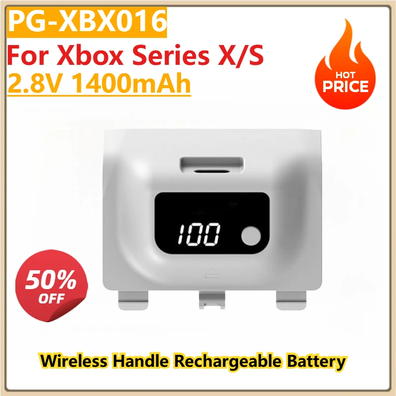 

New Replacement Wireless Handle Rechargeable Battery PG-XBX016 2.8V 1400mAh For Xbox Series X/S Controller