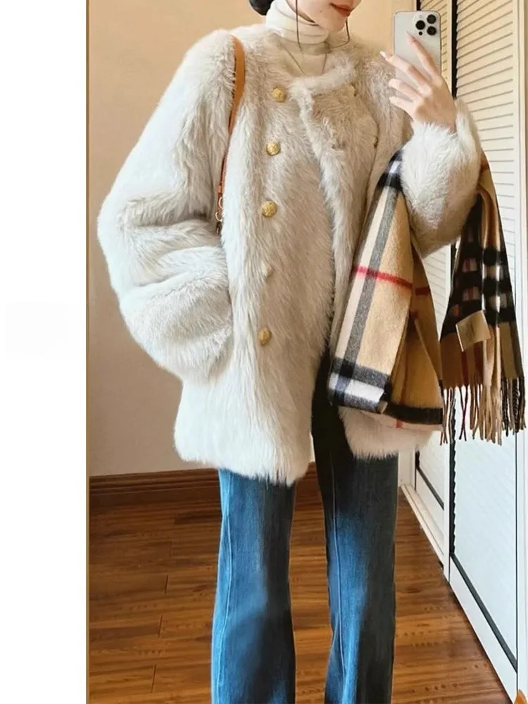 الرجعية عالية الخصر بسط التخسيس حجم كبير المرأة جرس بوت الجينز عادية Sle مريحة الدينيم السراويل ربيع 2025