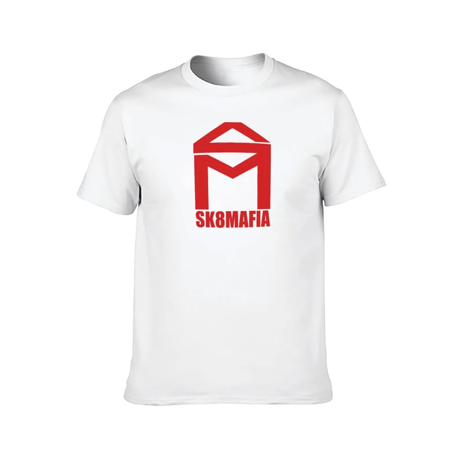 Sk8mafia تي شيرت كلاسيكي رجل تي شيرت القطن تي شيرت للرجل الجرافيك مضحك تي شيرت للرجل القطن تي شيرت