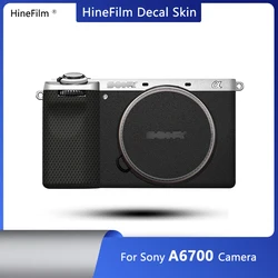 A6700 Camera Sticker Decal Skin for Sony Alpha 6700 Camera Skin Premium Protective Guard Film Wraps Cover ILCE-6700 ILCE6700