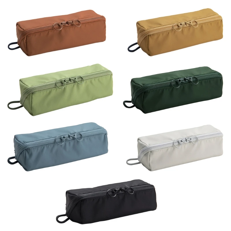 Lớn Canvas Túi Đựng Đa Năng Di Động Du Lịch Túi Sắp Xếp Makeups Túi Lớn Bút Chì Túi Dành Cho Học Sinh Sinh Viên Nữ