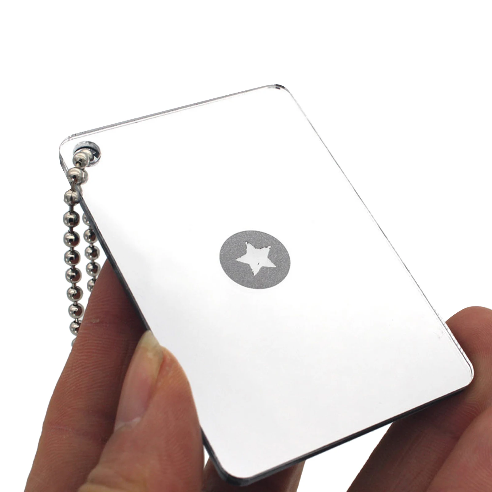 

Reflective Mirror Clear Sunny Day Night Use Durable Acrylic Material Survival Accessories Signal Mirror