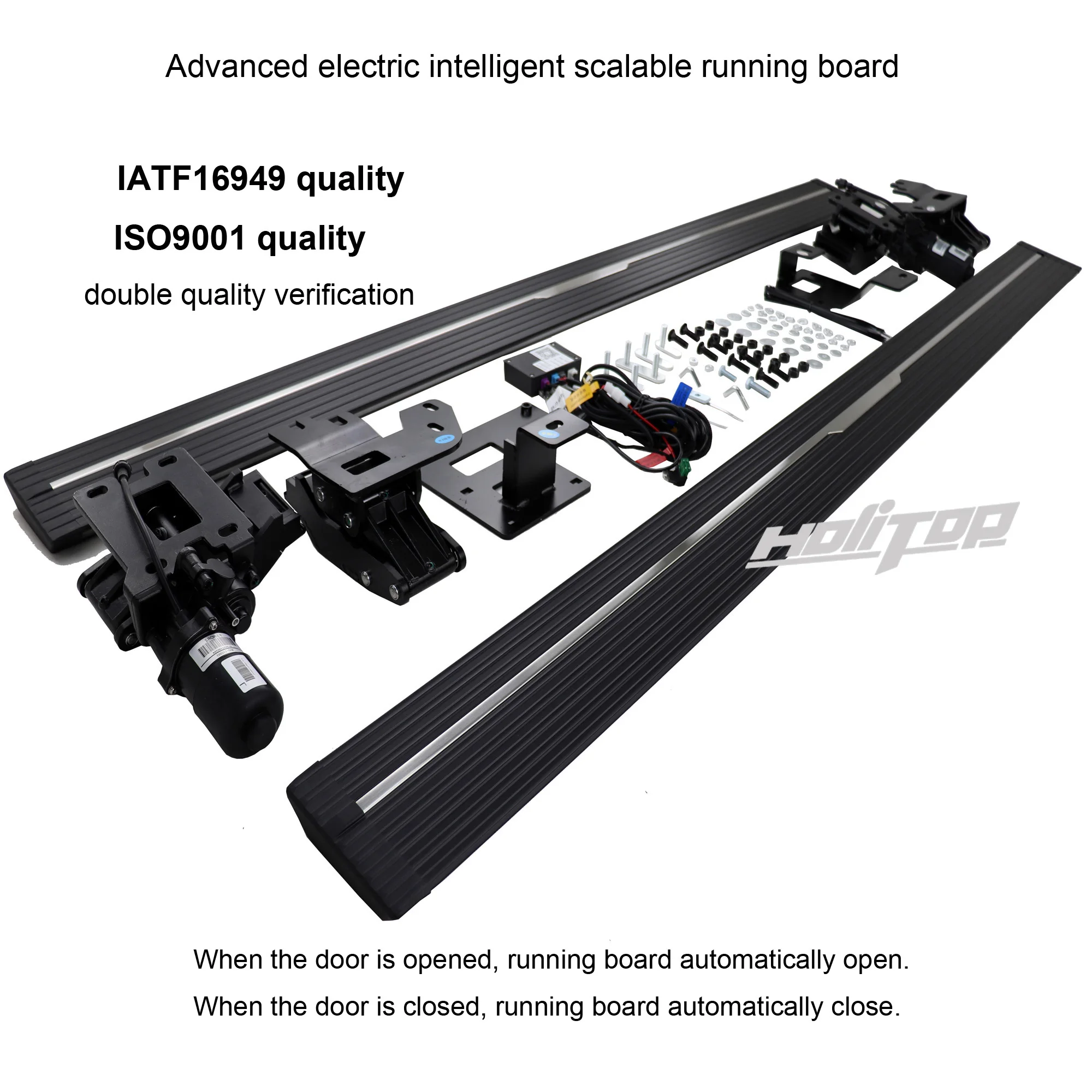 Thicken electric side step running board foot pedal for BMW X5 G05,Intelligent scalable,durable motor,made in TOP manufacturer