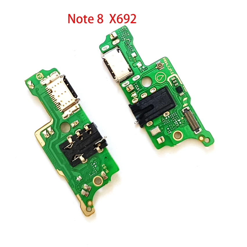 10Pcs USB Charging Port Charger Board Dock Connector Flex Cable For Infinix Note 7 8 8i 10 11 Lite 11S 12 30 Pro