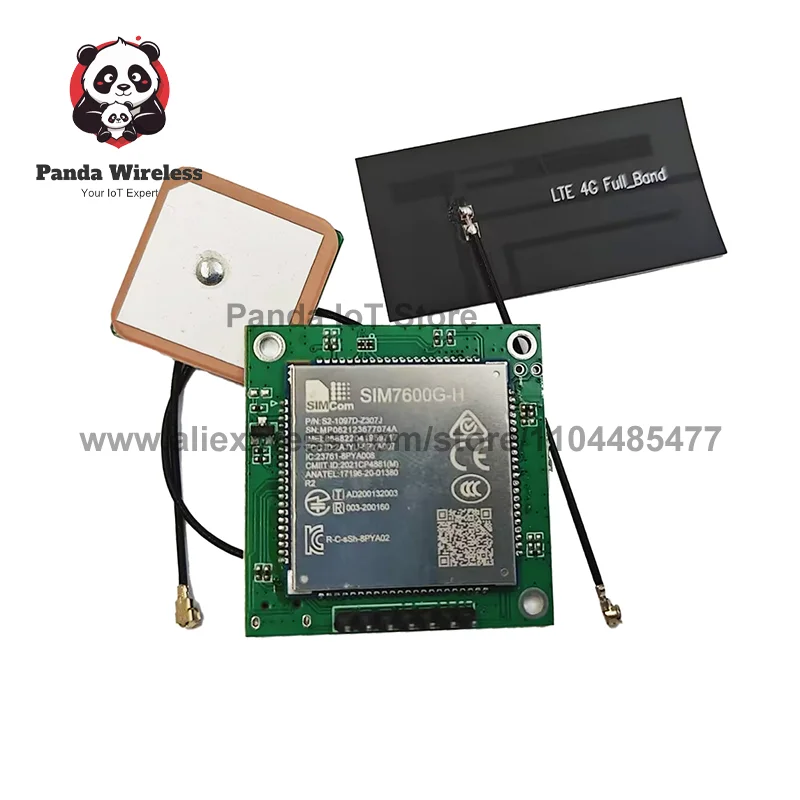 SIMcom SIM7600SA-H SIM7600NA-H SIM7600E-H SIM7600E-H1C SIM7600G-H Плата SIM7600JC-H LTE CAT4+GNSS+Voice 4G с GPS-антенной FPC