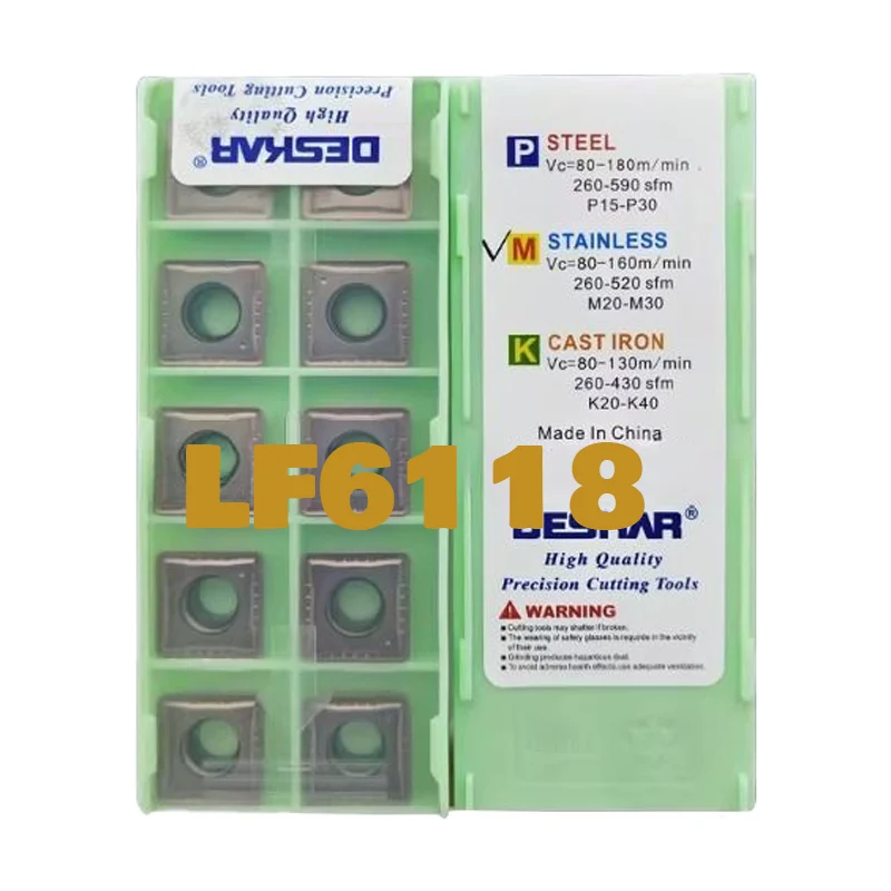 

SPMG050204 SPMG060204 SPMG07T308 SPMG090408 SPMG110408 SPMG140512 -PG LF6118 DESKAR CNC Lathe Tool U Drill Turning Inserts