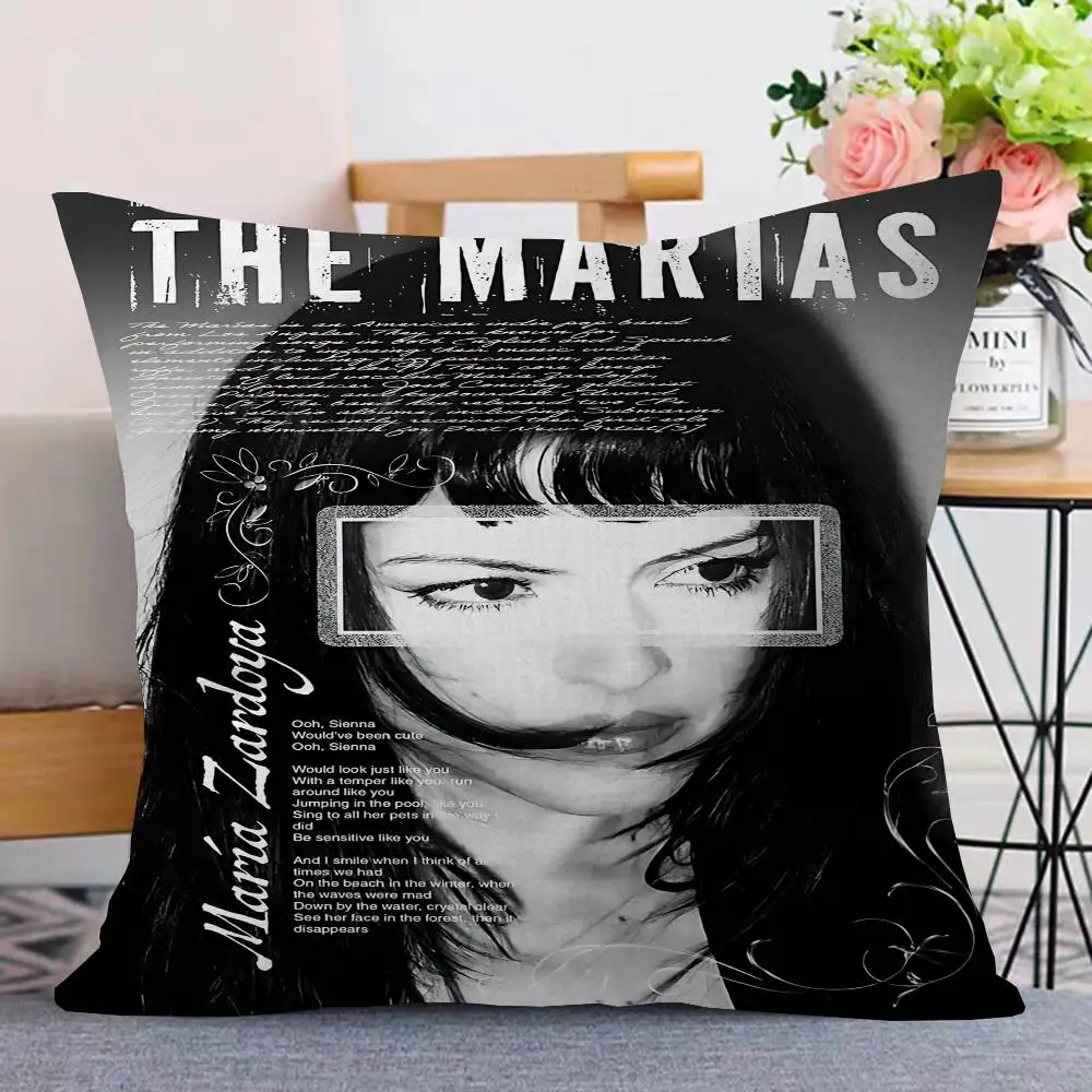 album art S-Submarine The Marias Cushion Cover Car Throw Pillow Case For Sofa Car Christmas Gift 40x40cm 45x45cm