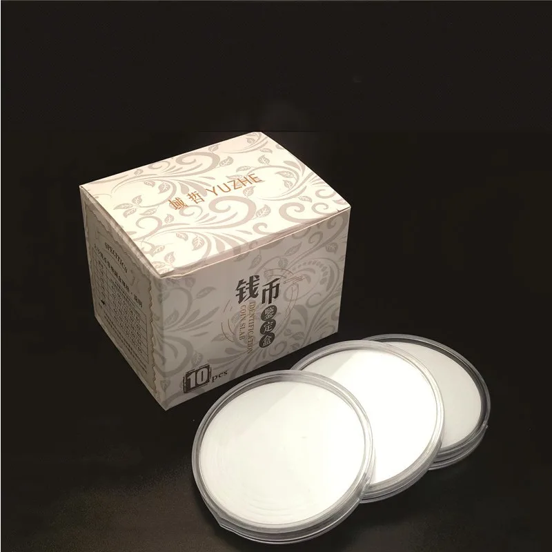 1pcs 70mm Coin Capsule Holder Adjustable Gaskets Organizer Storage Box For Coin Capsule Medal Collection Case Container Boxes
