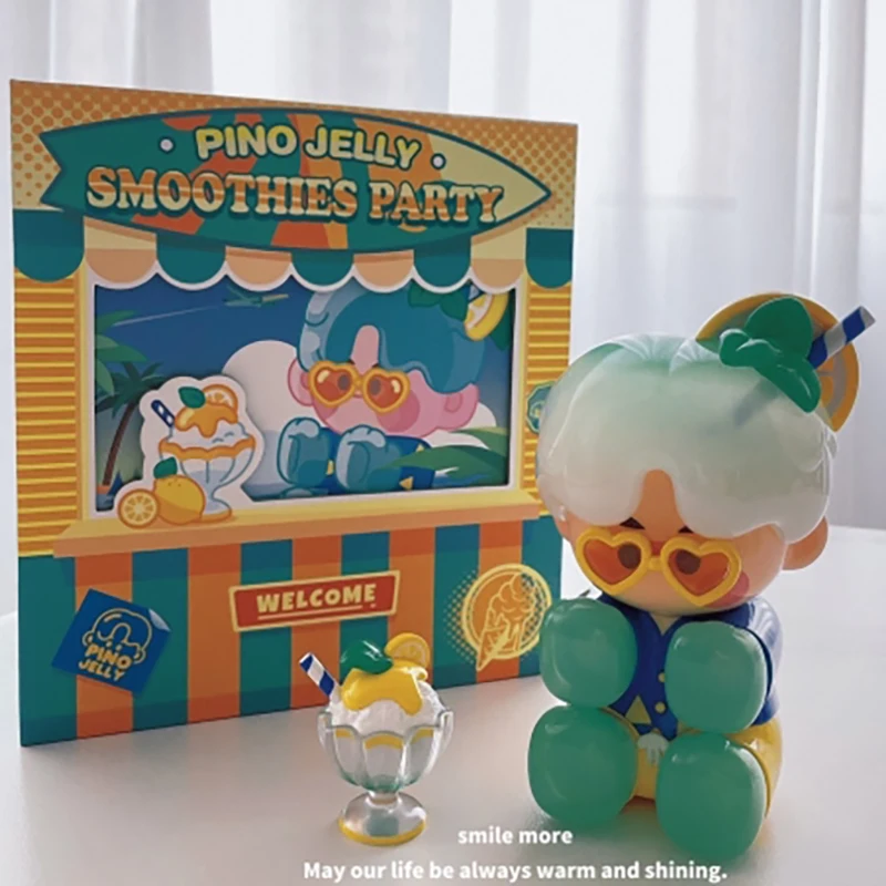 

PINO JELLY Smoothie Party Series Original Toys Doll Cute Anime Figure Desktop Ornaments Collection Gift