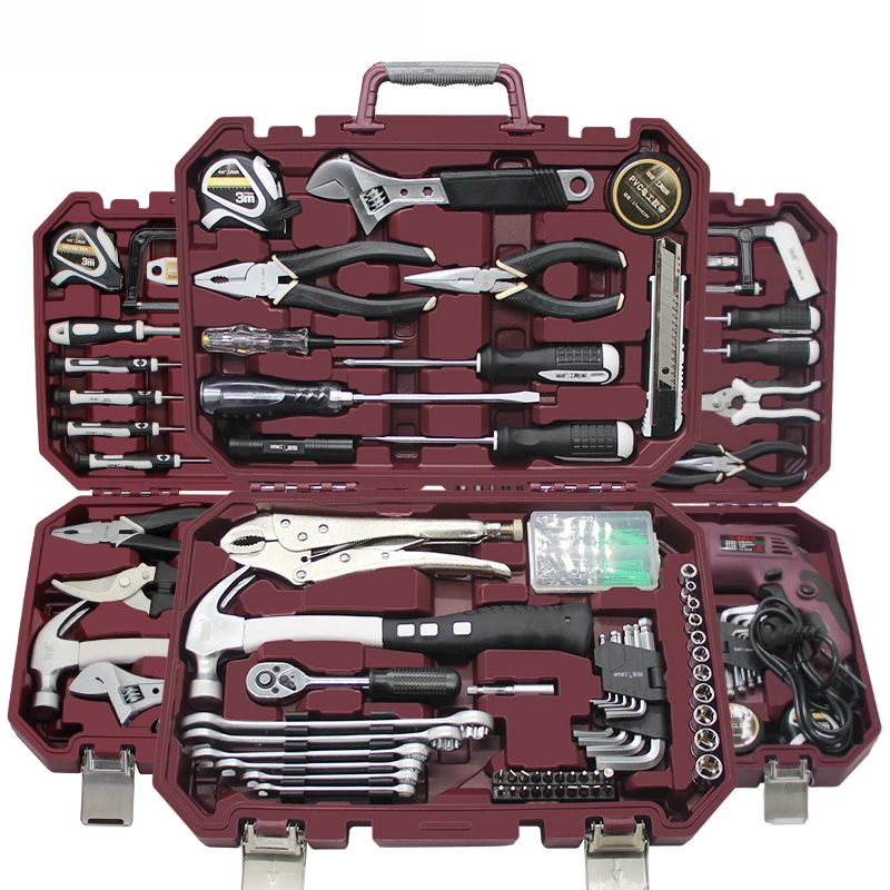 Suit Household Hardware ManualCombination Maintenance Full Set Toolbox