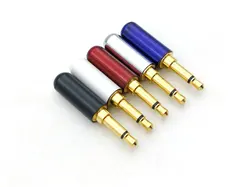 5pcs Gold Plated Copper 1/8