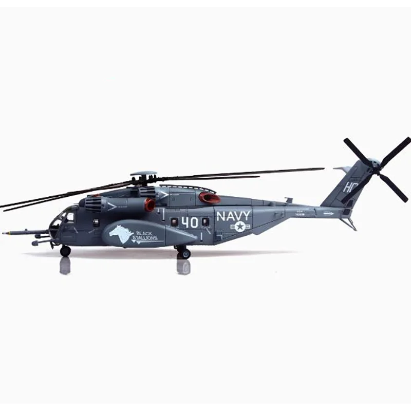 1/72 Scale US Navy Helicopter Model MH-53E Sea Dragon Helicopter CH-53 Aircraft Collection Display Decoration