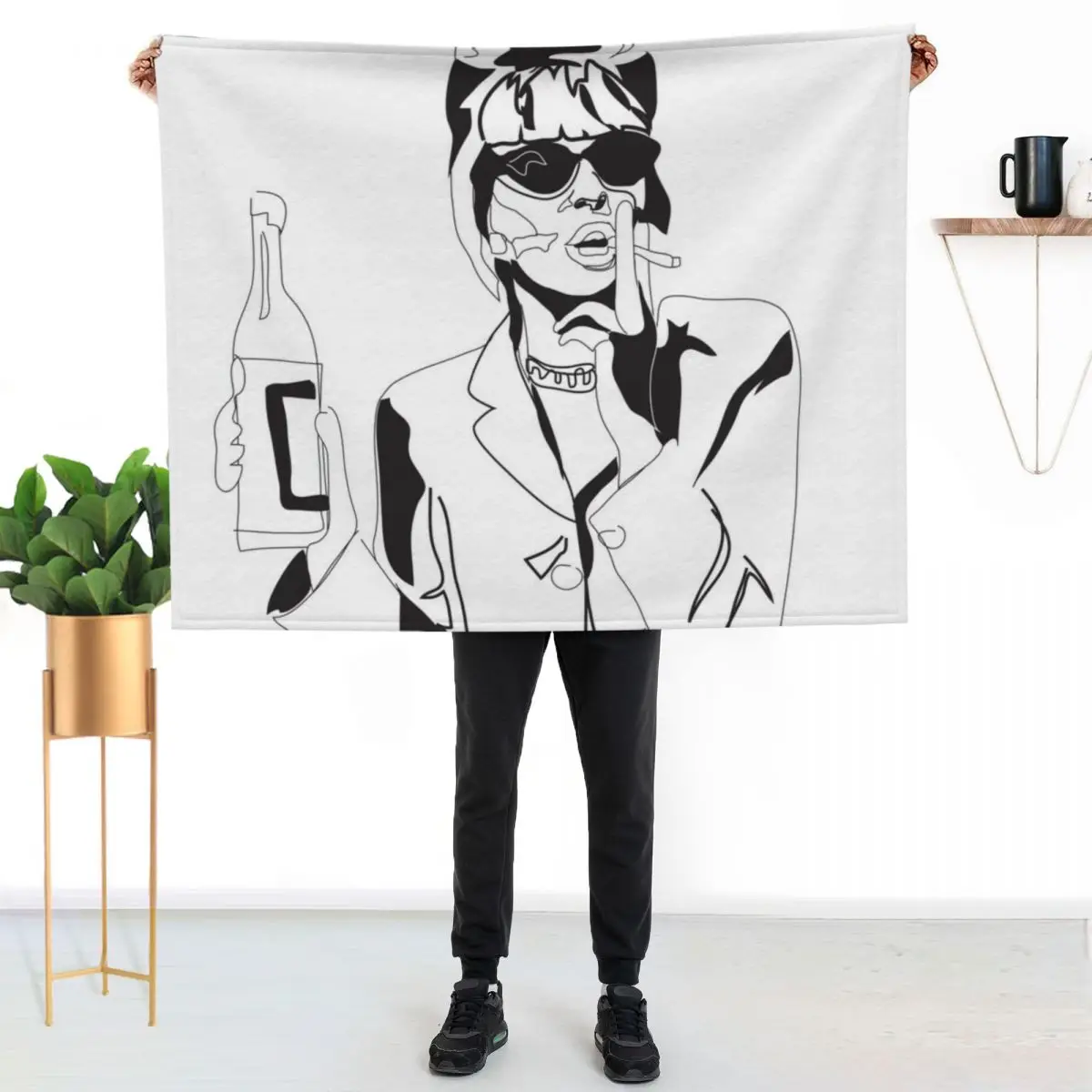 Patsy Stone Throw Blanket Luxury Throw Luxury Brand Thins Decorative Sofas Vintage Soft Big Blankets