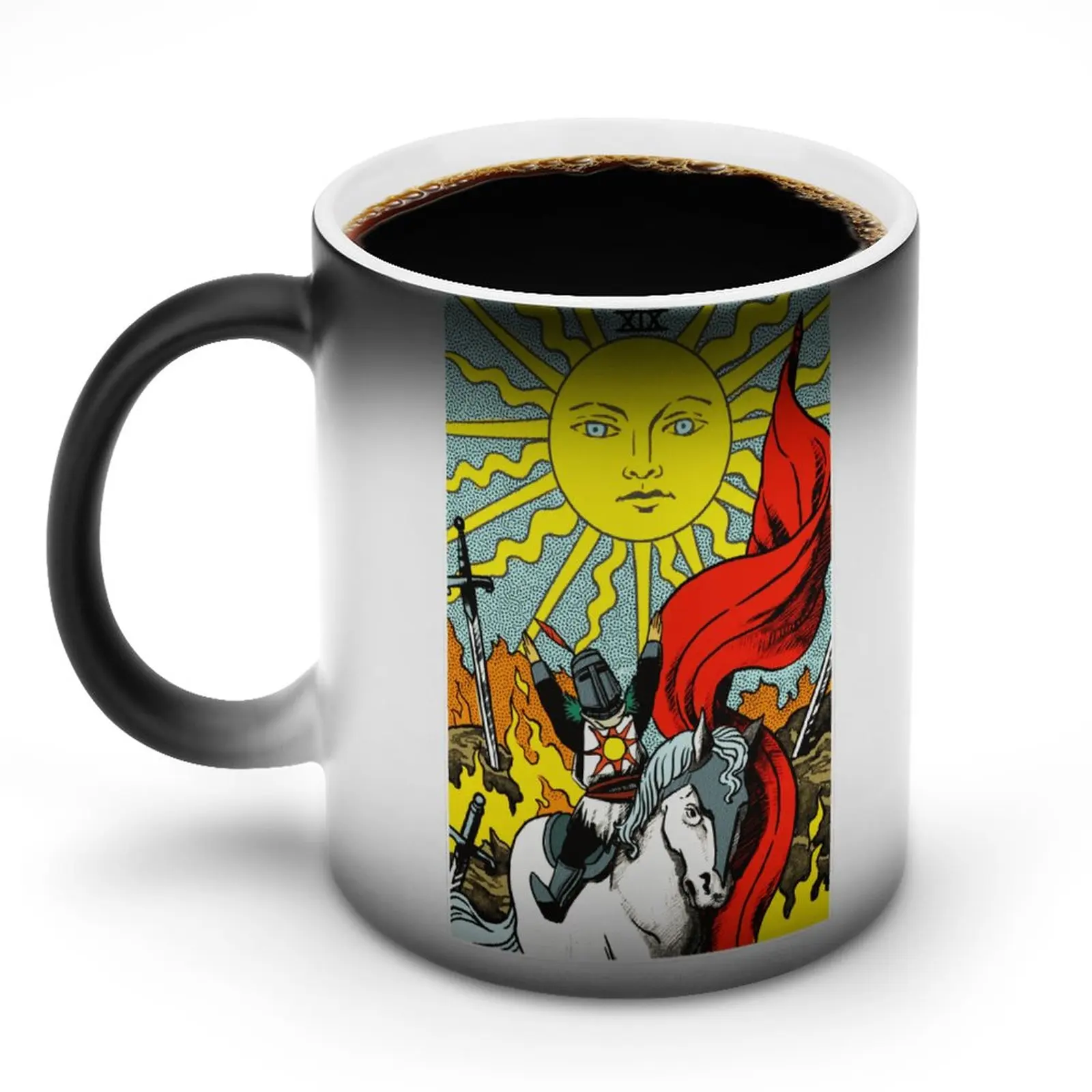 Tarot Mug The Changes Color Cheap Mug Cool Porcelain Cereal Cups