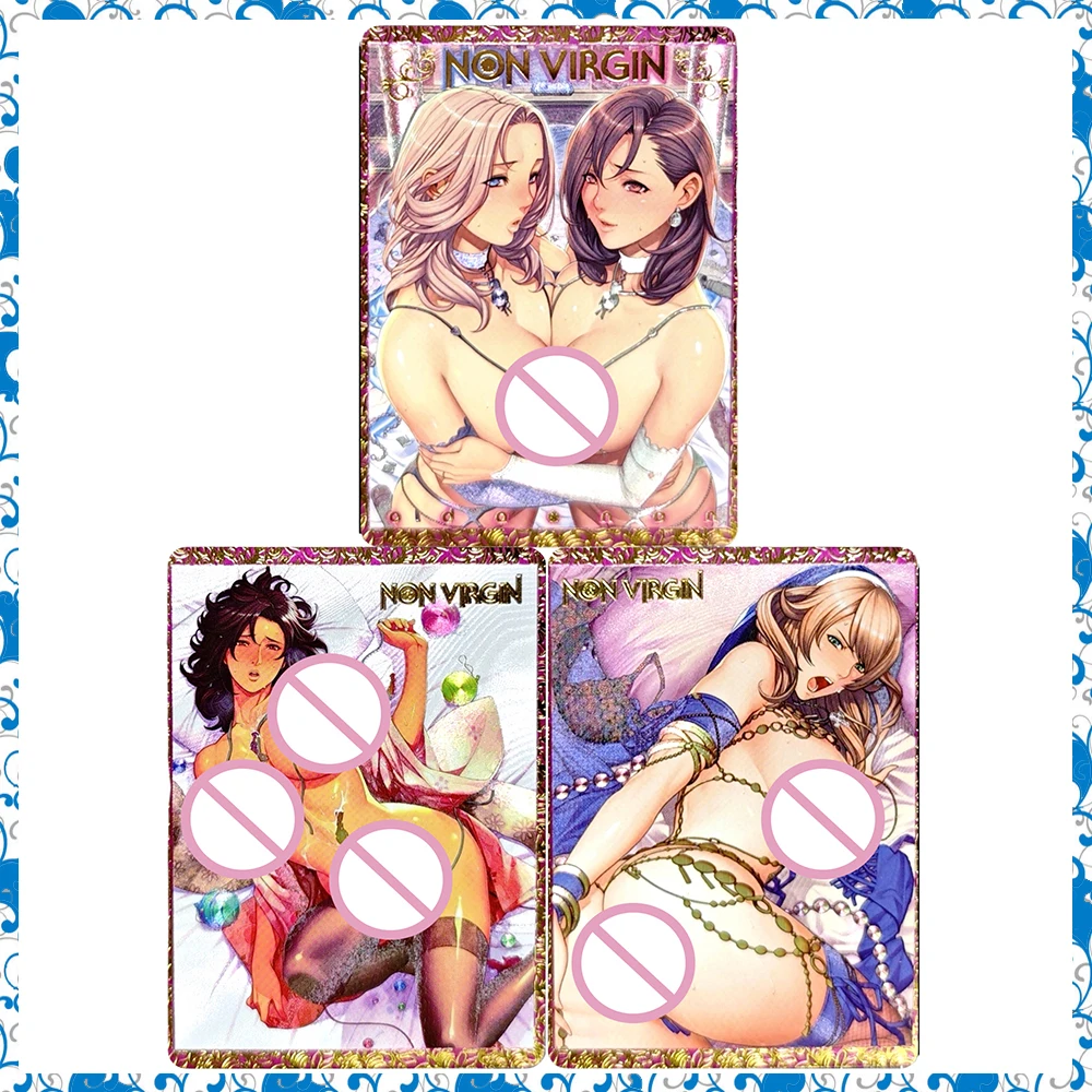 

Коллекционная карта «сделай сам», ACG, Истории богини, аниме, датчик температуры, сексуальная коллекционная карточная игра, игрушка, подарок на праздник, день рождения