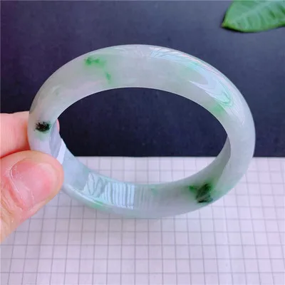 

Zheru Jewelry Natural Myanmar Jade 54mm-62mm bracelet exquisite princess bracelet send girlfriend send mom