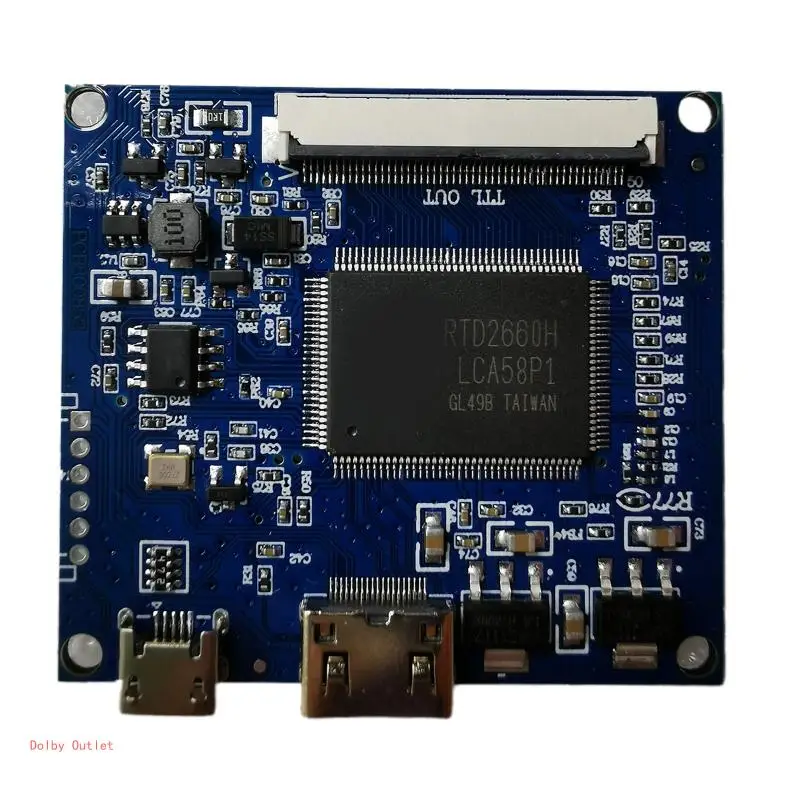 Scheda Driver Universale LVDS LCD Controller Schermo 5V Computer Portatile Parti Fai da Te per TTL 50Pin