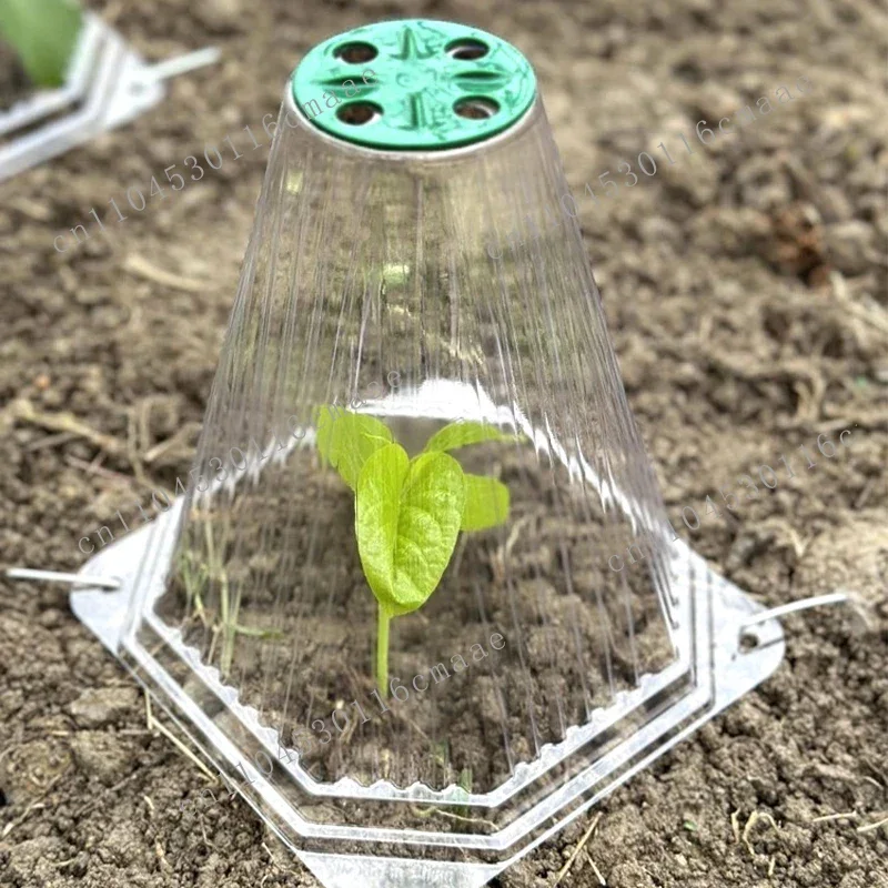 10Pcs/bag conical plant seedling protective cover seedling planting tent repeatable