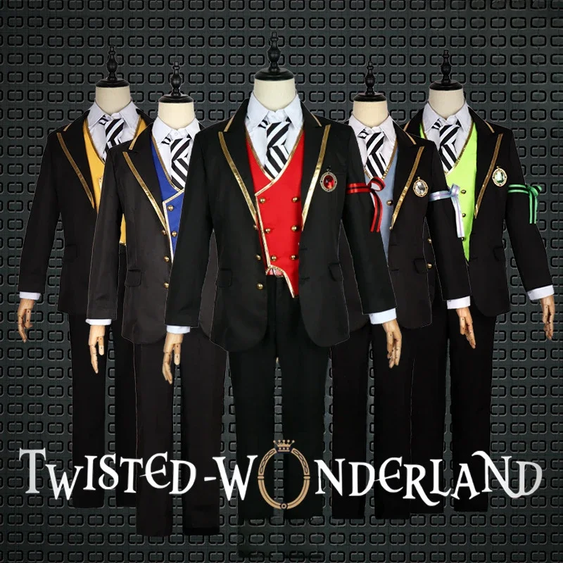 Twisted Wonderland rugggie Bucchi JK uniforme de Cosplay, traje de enigma Cos, ropa para Halloween, juego de rol escolar, fiesta