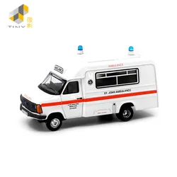 Tiny 1:76 1980's JOHN Ambulance NO.18 Alloy Simulation Model Car